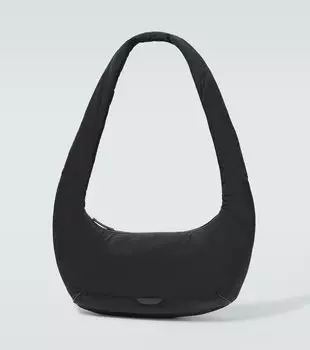 Сумка через плечо buddy с кожаной отделкой Bottega Veneta, черный