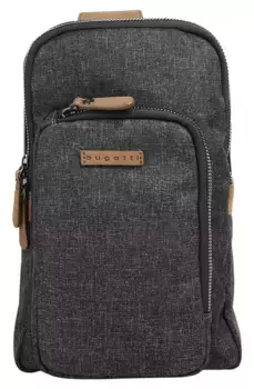 Сумка через плечо bugatti "LUCE", антрацит