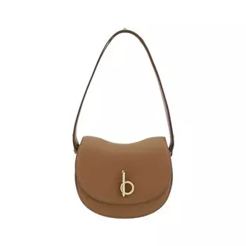 Сумка через плечо Burberry Rocking Horse женская маленькая, коричневый