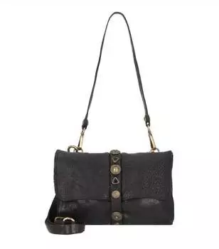 Сумка через плечо Bustino в черном цвете Campomaggi