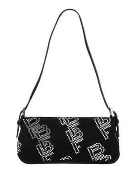 Сумка через плечо By Far со стразами, черный