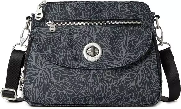 Сумка через плечо Calais Baggallini, цвет Midnight Blossom