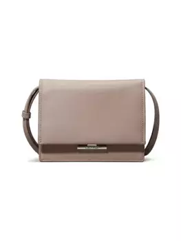 Сумка через плечо Calvin Klein "CK LINEAR CROSSBODY SAFFIANO", цвет Cinder