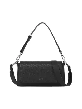 Сумка через плечо Calvin Klein "CK MUST CONV SHOULDER BAG_MONO", черный
