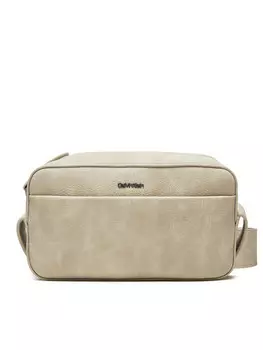 Сумка через плечо Calvin Klein Ck Refined Camera Bag Nubuck K50K512748, бежевый