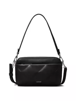 Сумка через плечо Calvin Klein "DIAMOND QUILT CAMERA BAG W/PKT", цвет Ck Black