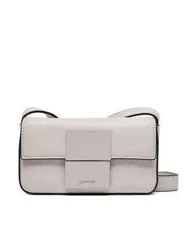 Сумка через плечо Calvin Klein Iconic Plaque Camera Bag Xs K50K511650, серый