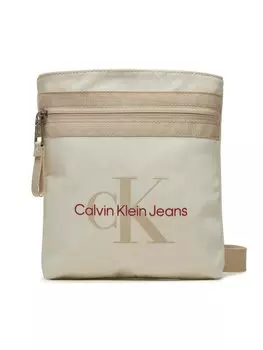 Сумка через плечо Calvin Klein Jeans, экрю