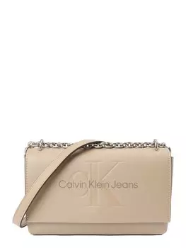 Сумка через плечо Calvin Klein Jeans Crossbody Bag, серо-бежевый