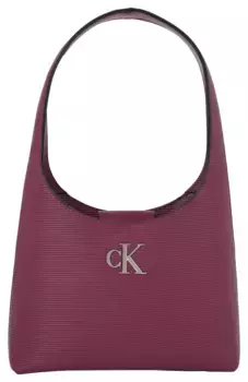 Сумка через плечо Calvin Klein Jeans "MINIMAL MONOGRAM SHOULDER BAG T", фиолетовый