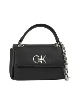 Сумка через плечо Calvin Klein "RE-LOCK SM CONV SHOULDER BAG_PBL", черный