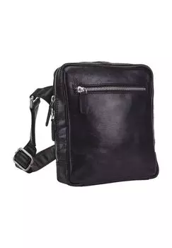 Сумка через плечо «Camebridge», кожаная, однотонная, мужская Heyden, черный