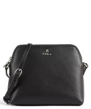 Сумка через плечо Camelia из зерненой кожи Furla, черный