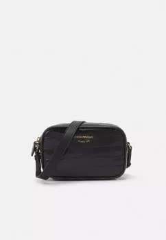 Сумка через плечо CAMERA CASE DEER CAMERA CASE CROC Emporio Armani, черный
