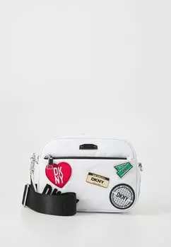 Сумка через плечо CAPSULE CAMERA BAG DKNY, кремовый