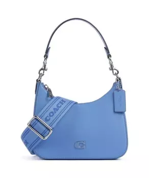 Сумка через плечо capsule из зерненой кожи Coach, синий