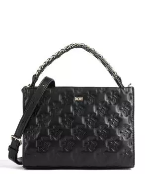 Сумка через плечо Carissa из кожи ягненка Dkny, черный