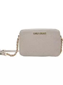 Сумка через плечо Carlo Colucci Crossbody Bag Doliana, светло-серый