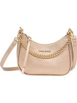 Сумка через плечо Carlo Colucci Shoulder Dettori, бронзовый
