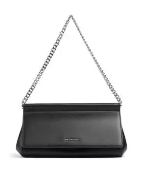 Сумка через плечо Carmine из зернистой кожи Michael Kors, черный