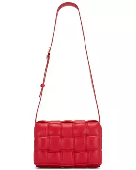 Сумка через плечо Cassette с мягкой подкладкой Bottega Veneta, цвет Firework & Gold