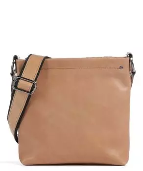 Сумка через плечо Caugio из мелкозернистой яловой кожи. Harold'S, коричневый