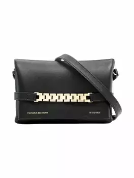 Сумка через плечо Chain Pouch Victoria Beckham, черный