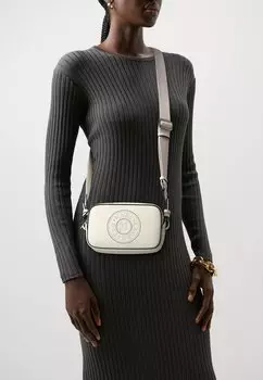Сумка через плечо CIRCLE CAMERABAG PERFORATED KARL LAGERFELD, цвет off white