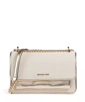 Сумка через плечо Claire из холста Michael Kors, золотой