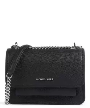 Сумка через плечо Michael Kors Claire кожаная на цепочке, черный