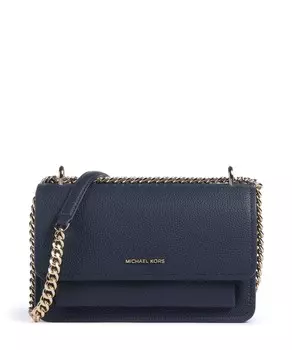 Сумка через плечо claire из зерненой коровьей кожи Michael Kors, синий