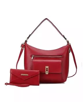 Сумка через плечо Clara с кошельком на ремешке от Mia K Mkf Collection, бежевый