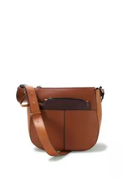 Сумка через плечо CLAUDIA, включая небольшую косметичку HARPA, коричневый