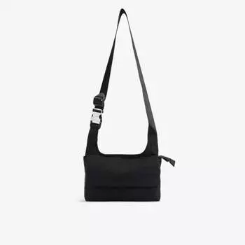 Сумка через плечо club из переработанного полиэстера Arcs, черный