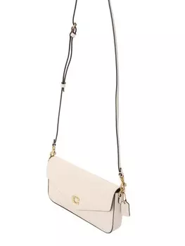 Сумка через плечо COACH, бежевый