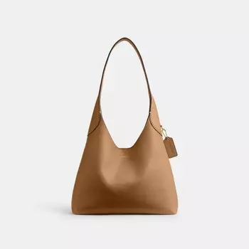Сумка через плечо Coach Brooklyn Shoulder Bag 28, цвет Brass/Honey Brown