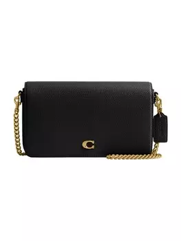 Сумка через плечо COACH, черный