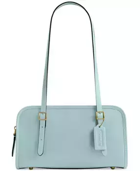Сумка через плечо Coach Originals Small с двойным ремнем из кожи, синий