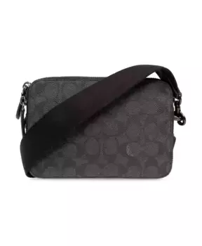 Сумка через плечо Coach, серый