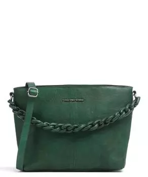 Сумка через плечо Coburgbastei 1 из зерненой кожи Taschendieb Wien, зеленый