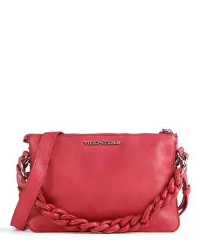 Сумка через плечо Coburgbastei 2 из зерненой кожи Taschendieb Wien, красный