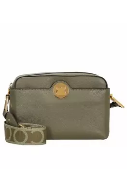 Сумка через плечо COCCINELLE 24 cm, цвет laurel green