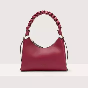 Сумка через плечо Coccinelle Boheme small, цвет Sangria/Skin