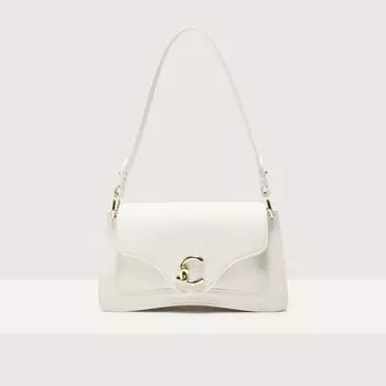 Сумка через плечо Coccinelle C-Me Medium, цвет Blanco