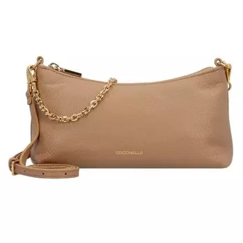 Сумка через плечо Coccinelle Crossbody Bag, бежевый