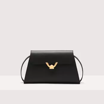 Сумка через плечо Coccinelle Dew medium, цвет Noir