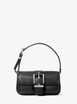 Сумка через плечо Colby Extra-Small из кожи Michael Kors, черный