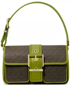 Сумка через плечо Colby с логотипом Michael Kors, зеленый
