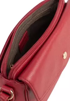 Сумка через плечо COLLECTIONS DE LA SAISON Hexagona, темно-красный