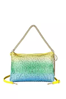 Сумка через плечо collezione alessandro Abendtasche Bling, бирюзовый